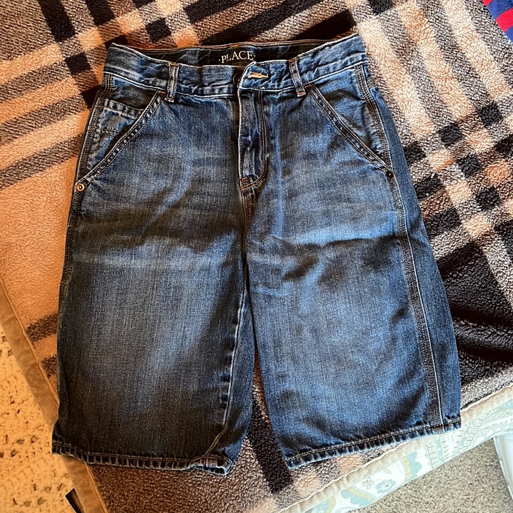 EUC Children’s Place denim carpenter shorts